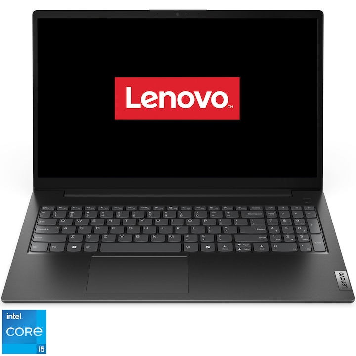 Laptop Lenovo V15 G5 IRL cu procesor Intel® Core i5-13420H pana la 4.60 GHz, 15.6" FHD, 16GB RAM, 512GB SSD, Intel® UHD Graphics, No OS
