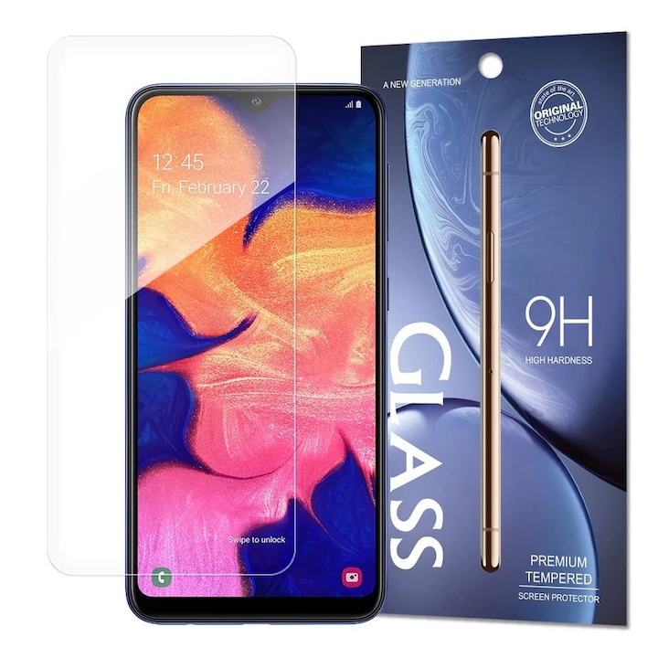 Folie Protectie Sticla Wozinsky 9H pentru Samsung Galaxy A10, Transparenta