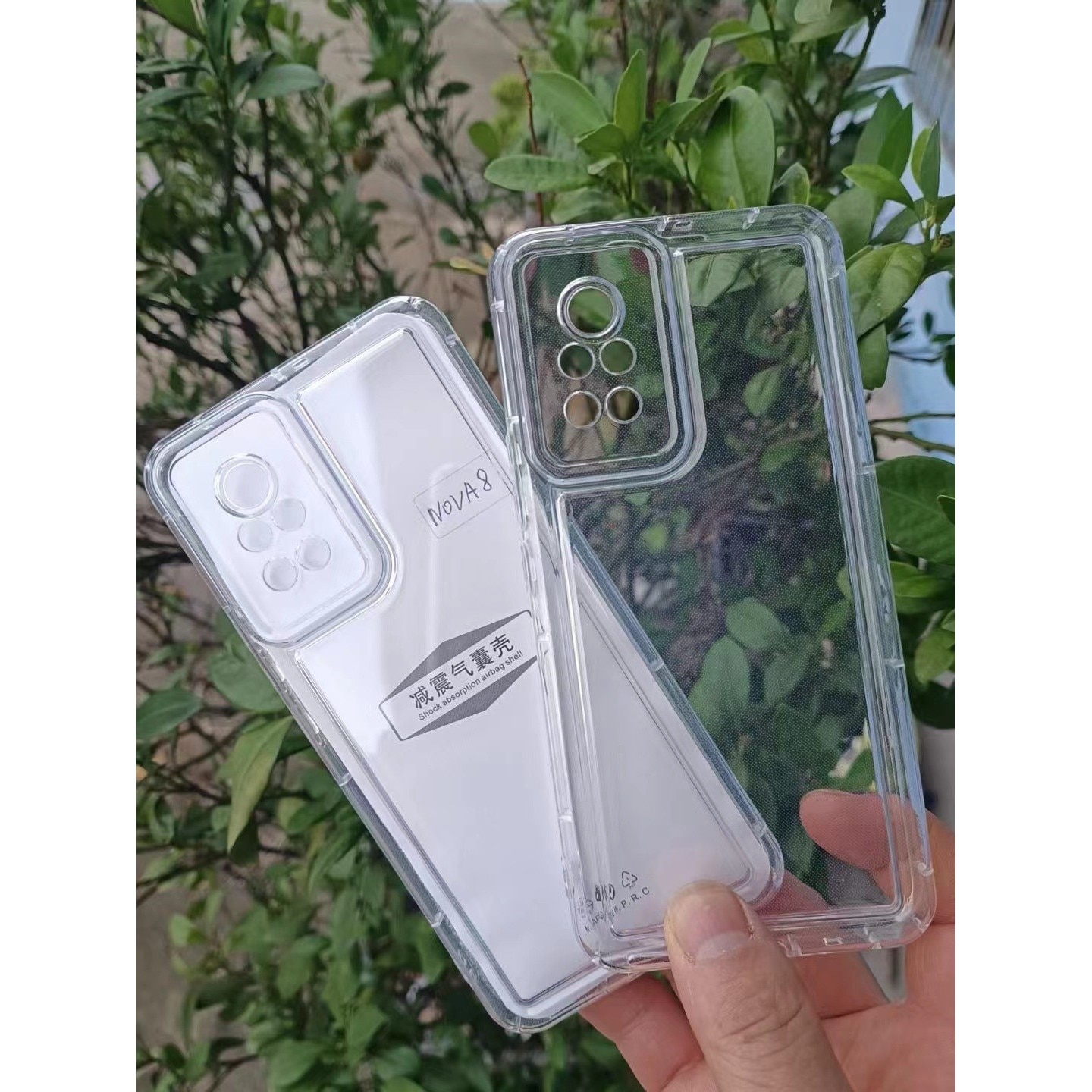 Husa de protectie Flippy, Airbag Shock Absorption, TPU, pentru Apple iPhone 14 Pro Max, Transparent