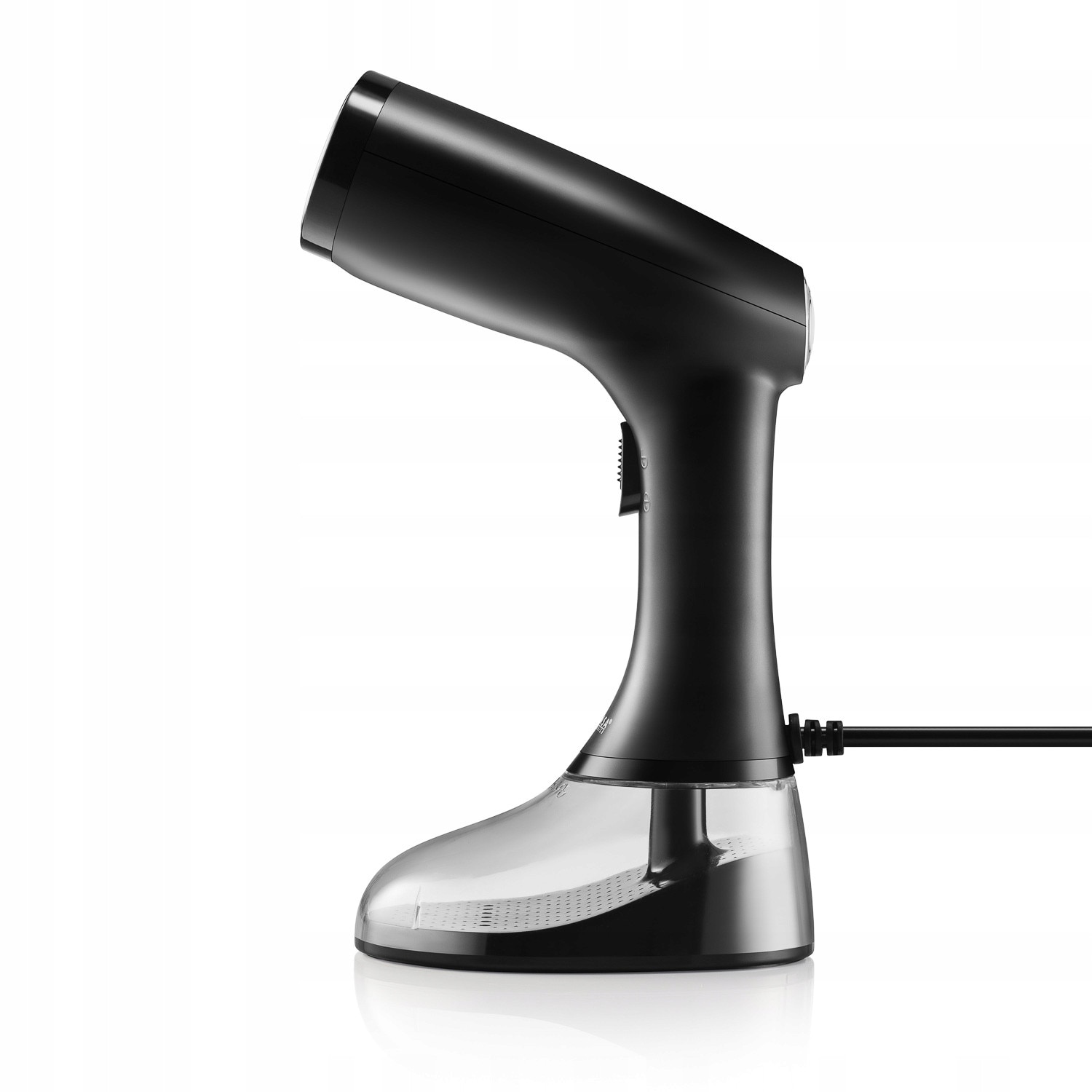Parownica de imbracaminte Steammy Black, 1640W, 3 trepte de intensitate, 380ml, 11x16x26cm