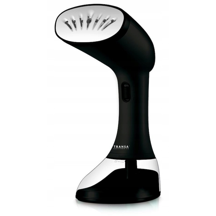 Parownica de imbracaminte Steammy Black, 1640W, 3 trepte de intensitate, 380ml, 11x16x26cm