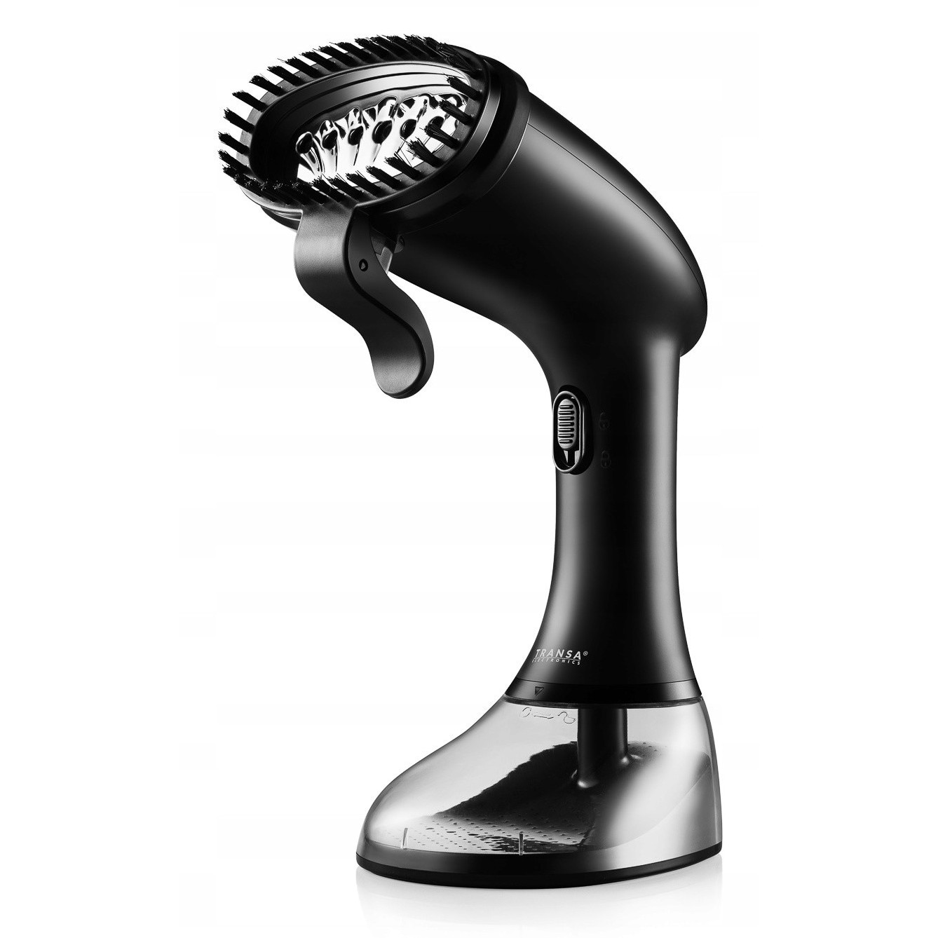 Parownica de imbracaminte Steammy Black, 1640W, 3 trepte de intensitate, 380ml, 11x16x26cm