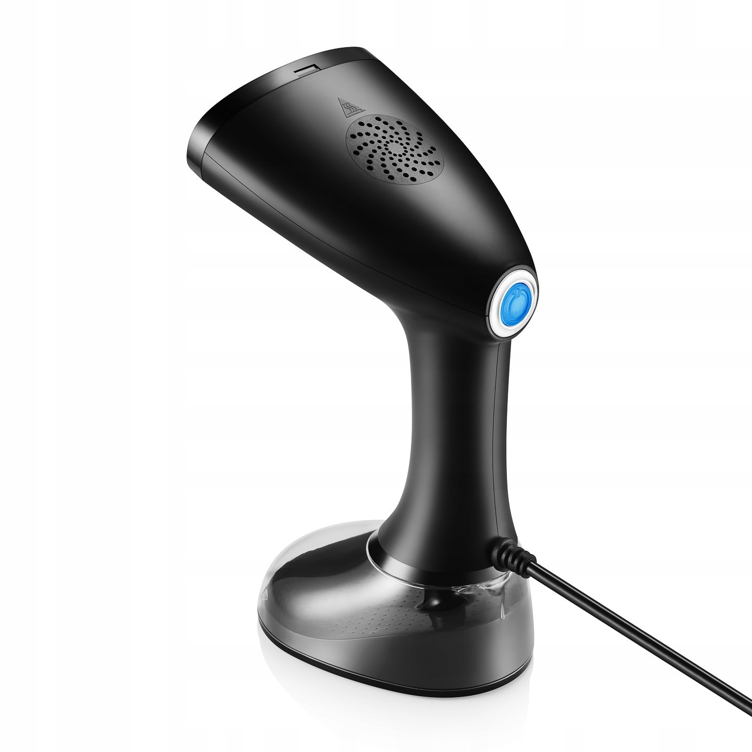 Parownica de imbracaminte Steammy Black, 1640W, 3 trepte de intensitate, 380ml, 11x16x26cm