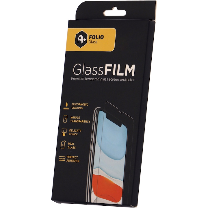 Folie de protectie A+ Tempered Glass 3D pentru iPhone 12 Mini