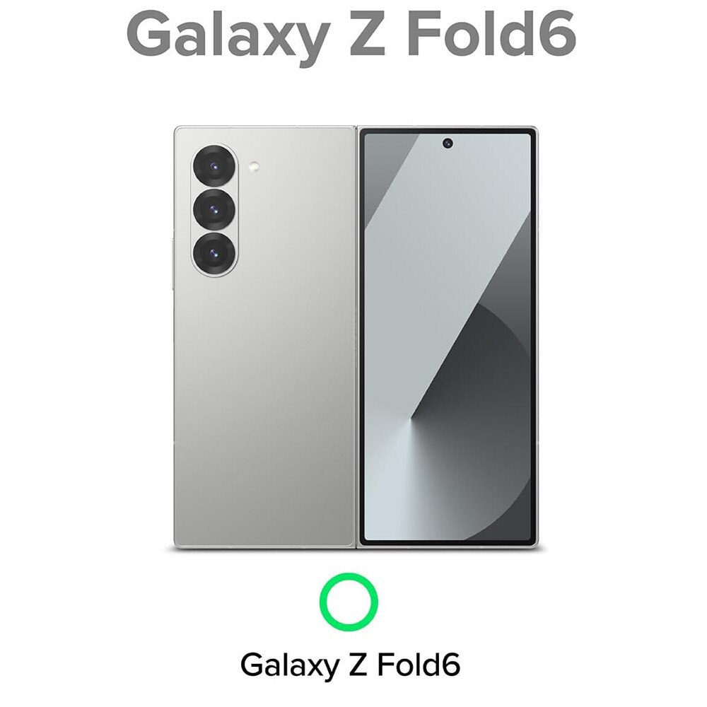 Husa protectie, GUIXUAN, compatibila cu Samsung Galaxy Z Fold 6, MagSafe, Premium Quality, Transparent
