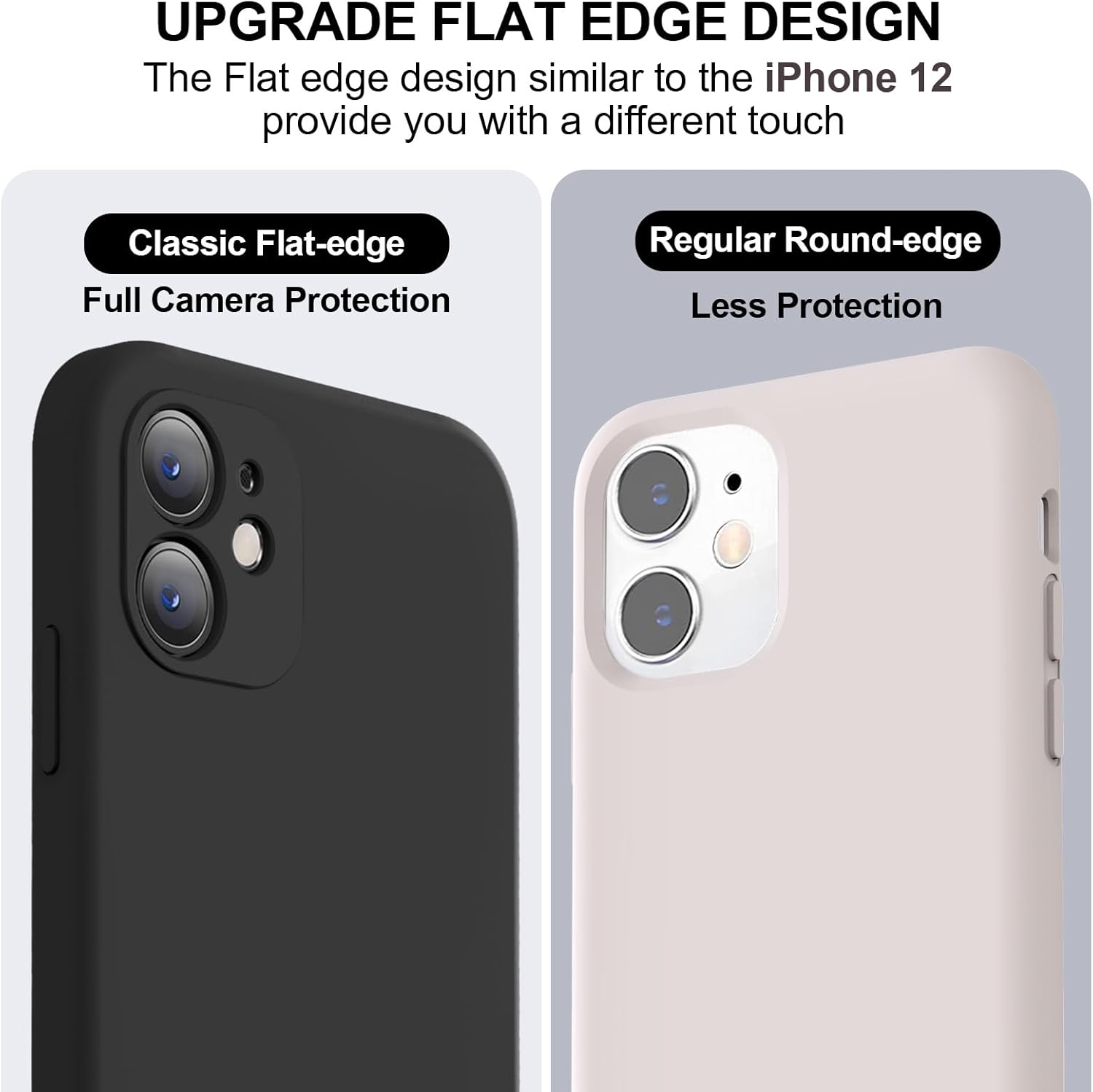 Husa telefon compatibila cu iPhone 11, Anti-Soc, Protectie camera, Microfibra interior ( catifea ), Margini Ridicate pentru Protectia Ecranului, Negru