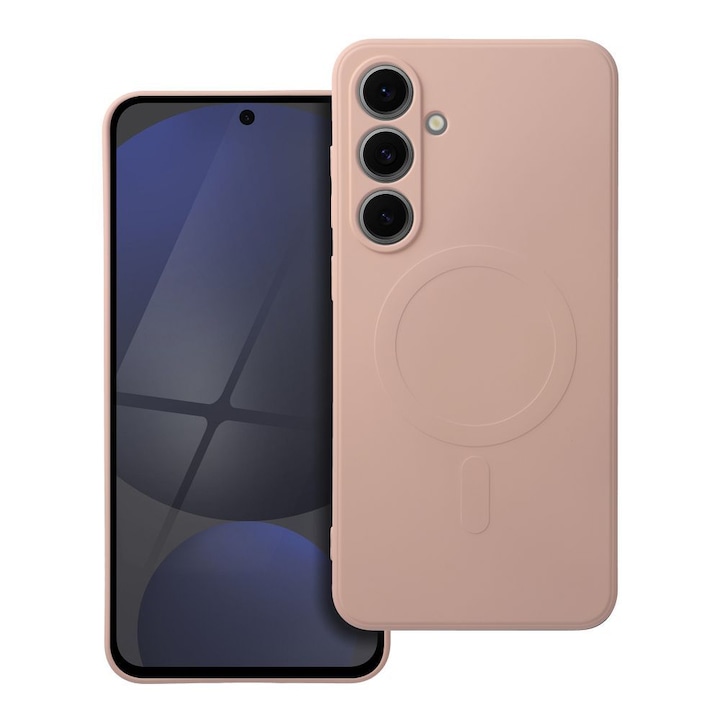 Husa PCS compatibila cu Samsung Galaxy A56 5G, Mag Safe Pink