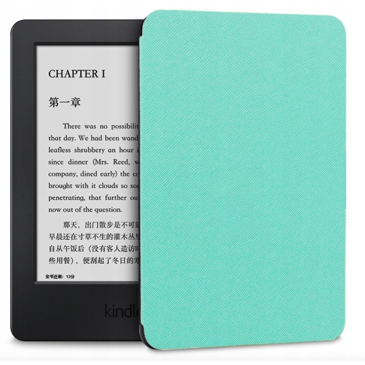 Husa subtire Amazon pentru Kindle Paperwhite 4, Microfibra, Negru