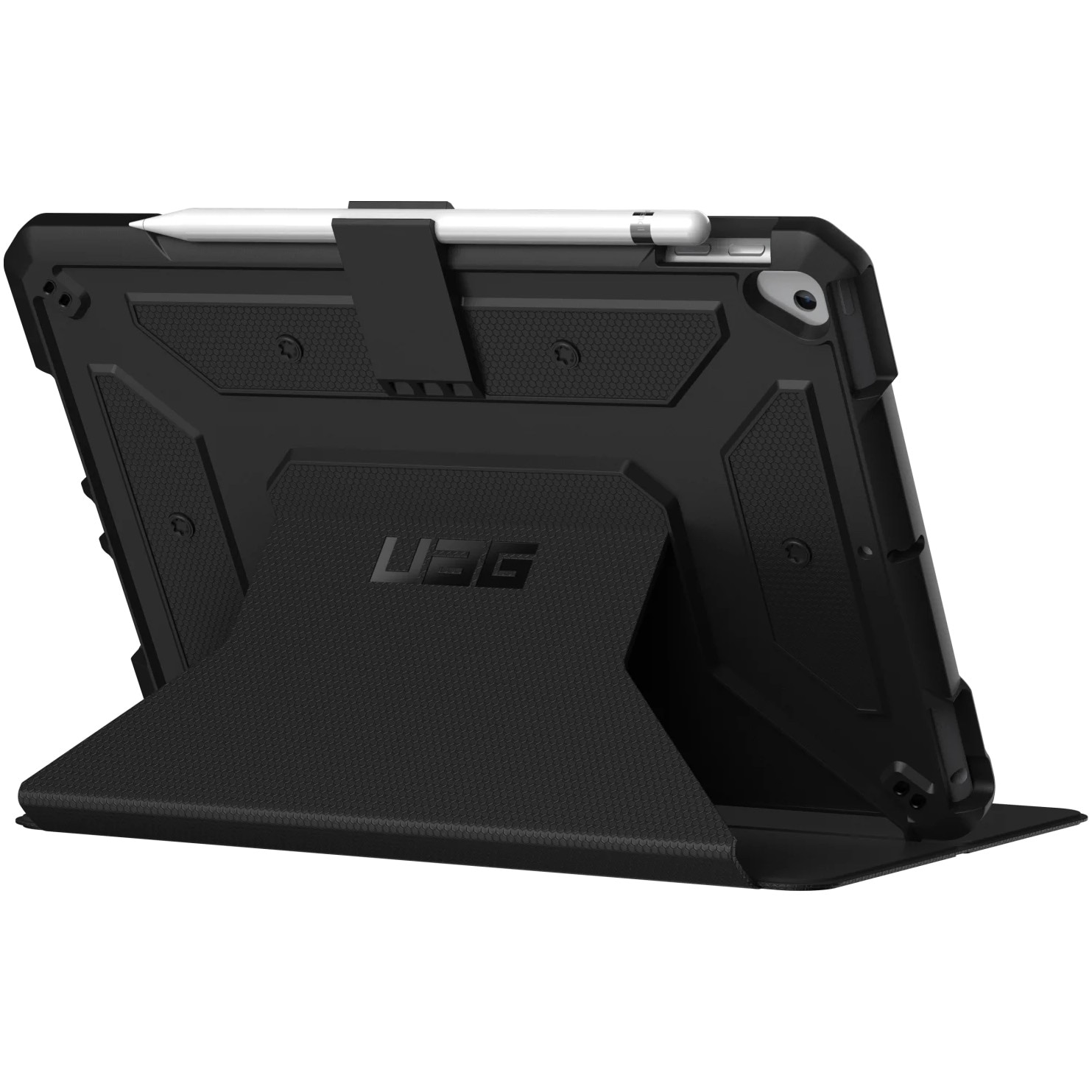Husa de protectie UAG Book Metropolis Series pentru Apple iPad 7 10.2 inch, Military drop tested, Black