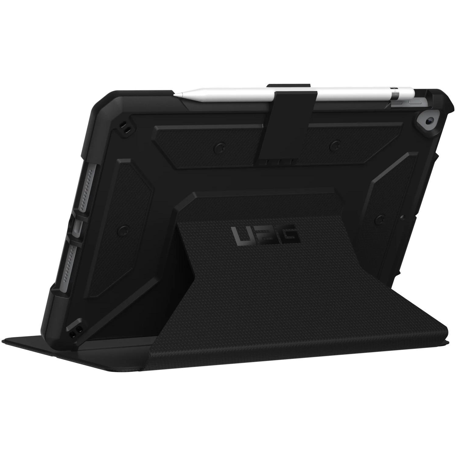 Husa de protectie UAG Book Metropolis Series pentru Apple iPad 7 10.2 inch, Military drop tested, Black