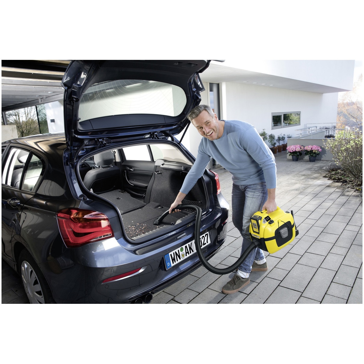 Aspirator umed/uscat Karcher WD 1 Battery, 230W, 18V, 2.5Ah, 7l