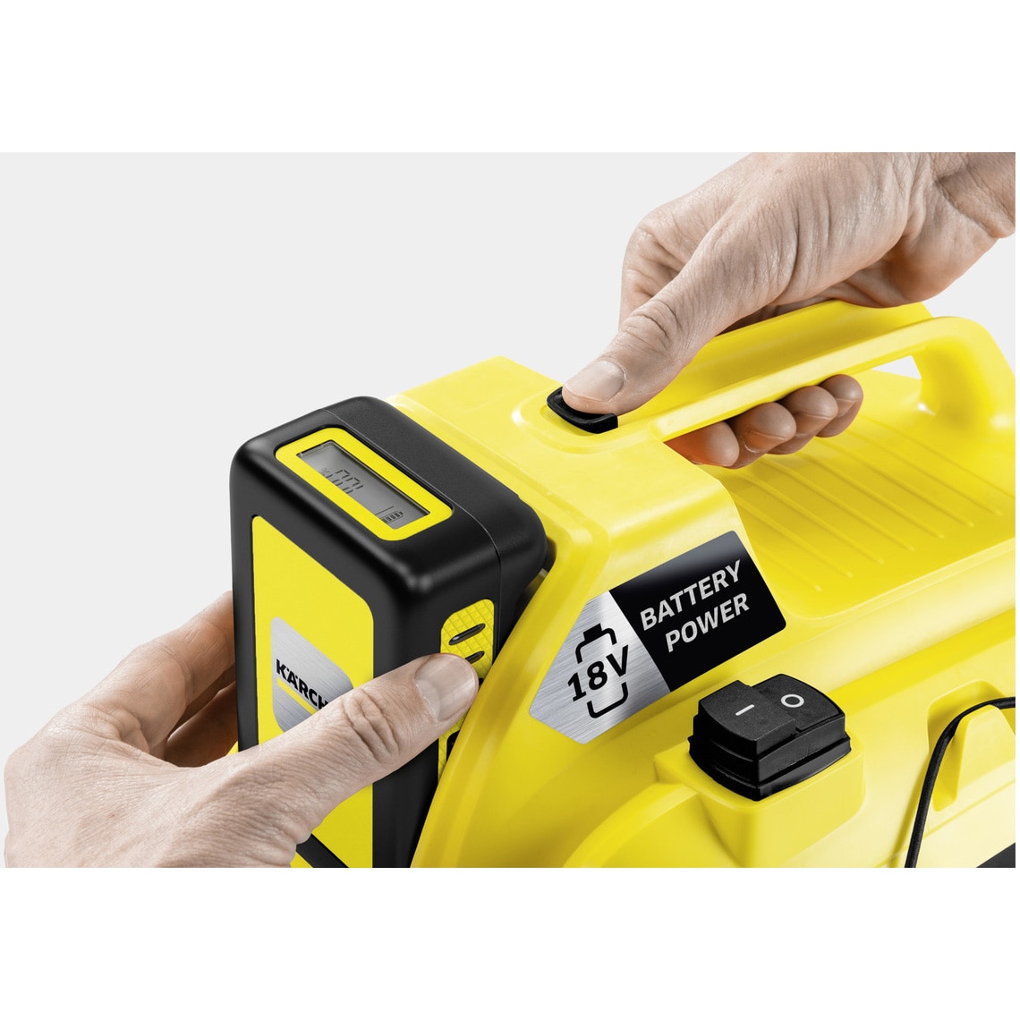 Aspirator umed/uscat Karcher WD 1 Battery, 230W, 18V, 2.5Ah, 7l