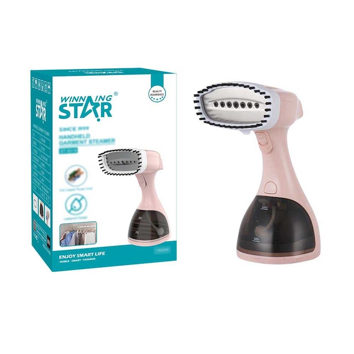 WINNING STAR ST-5019 Aparat de călcat vertical portabil, 1500W, cu rezervor de 300 ml, călcare delicată cu aburi