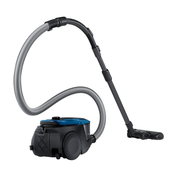 Aspirator fara sac Samsung VC07M3150VU, 2 l, 650 W, Tub telescopic, Anti-tangle Cyclone, Albastru