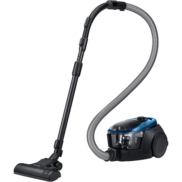 Aspirator fara sac Samsung VC07M3150VU, 2 l, 650 W, Tub telescopic, Anti-tangle Cyclone, Albastru