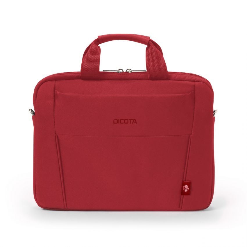 Geanta laptop, Dicota, Eco Slim BASE, 13-14.1", Rosu