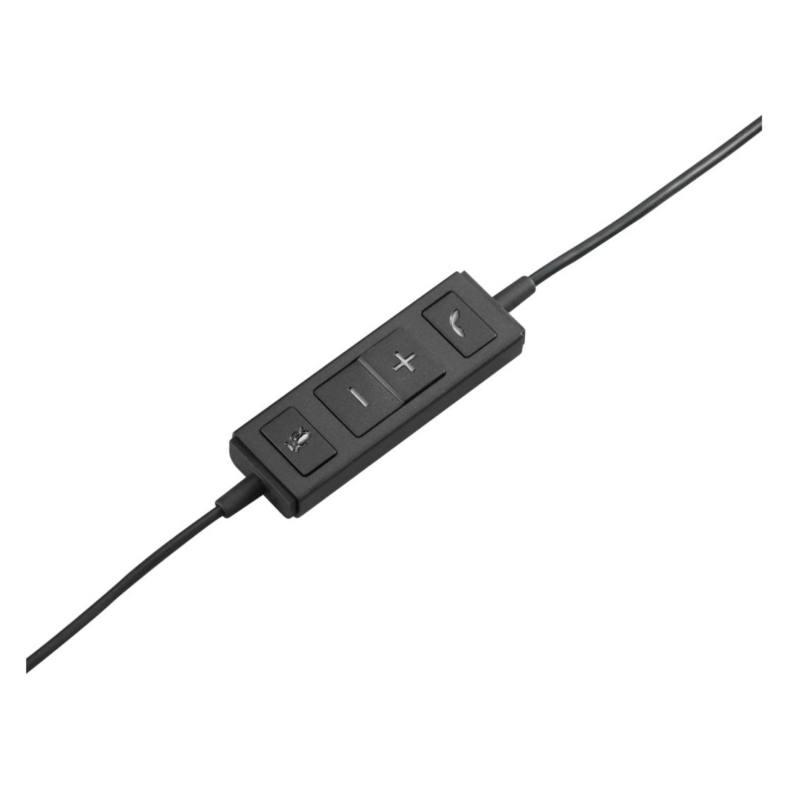 Casti cu fir Logitech H570e, microfon, USB, 1,9m, negru