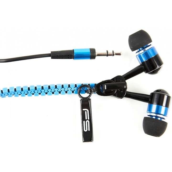 Casti audio in-ear FreeStyle Zippy Blue FH2111BL, albastru