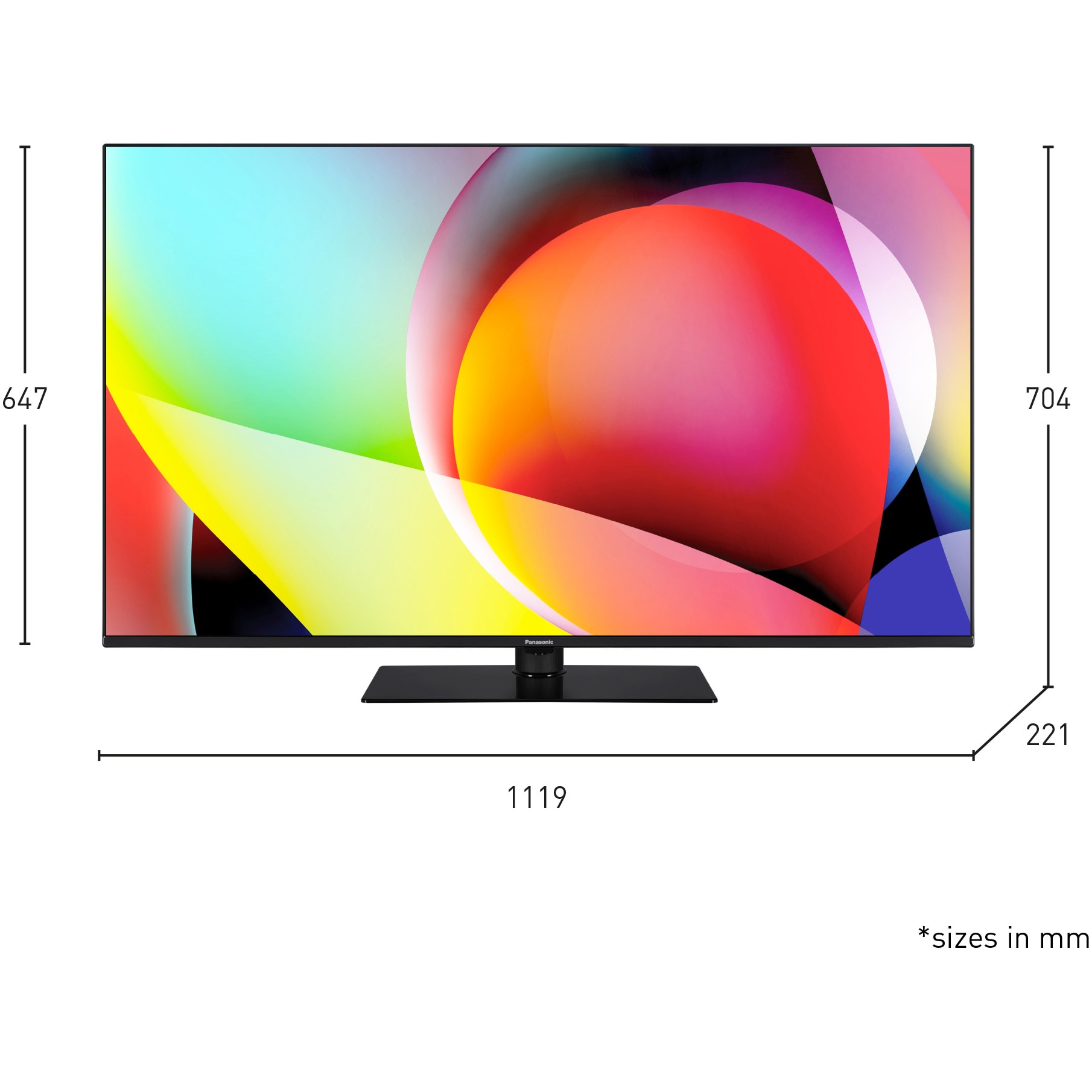 Televizor Panasonic LED TN-50W70AEZ, 126cm, Smart Google TV, 4K Ultra HD, Clasa E (Model 2024)