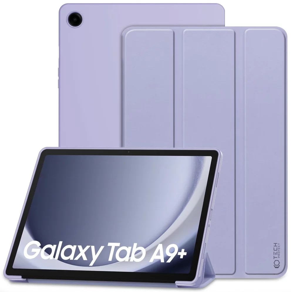 Husa Tech-Protect Smartcase compatibila cu Samsung Galaxy Tab A9 Plus 11 inch Violet