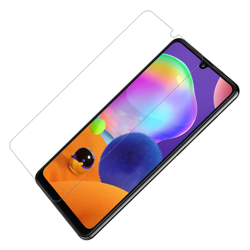 Folie protectie din Sticla securizata compatibila cu Samsung Galaxy A31 (Transparenta) Duritate 9H