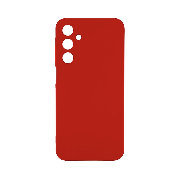 Husa de protectie Atlas Zen compatibila cu Samsung A36 5G Rosu Material Mat, Slim, Anti zgarieturi, Anti soc, cu margini ridicate pentru protectia ecranului si a camerei