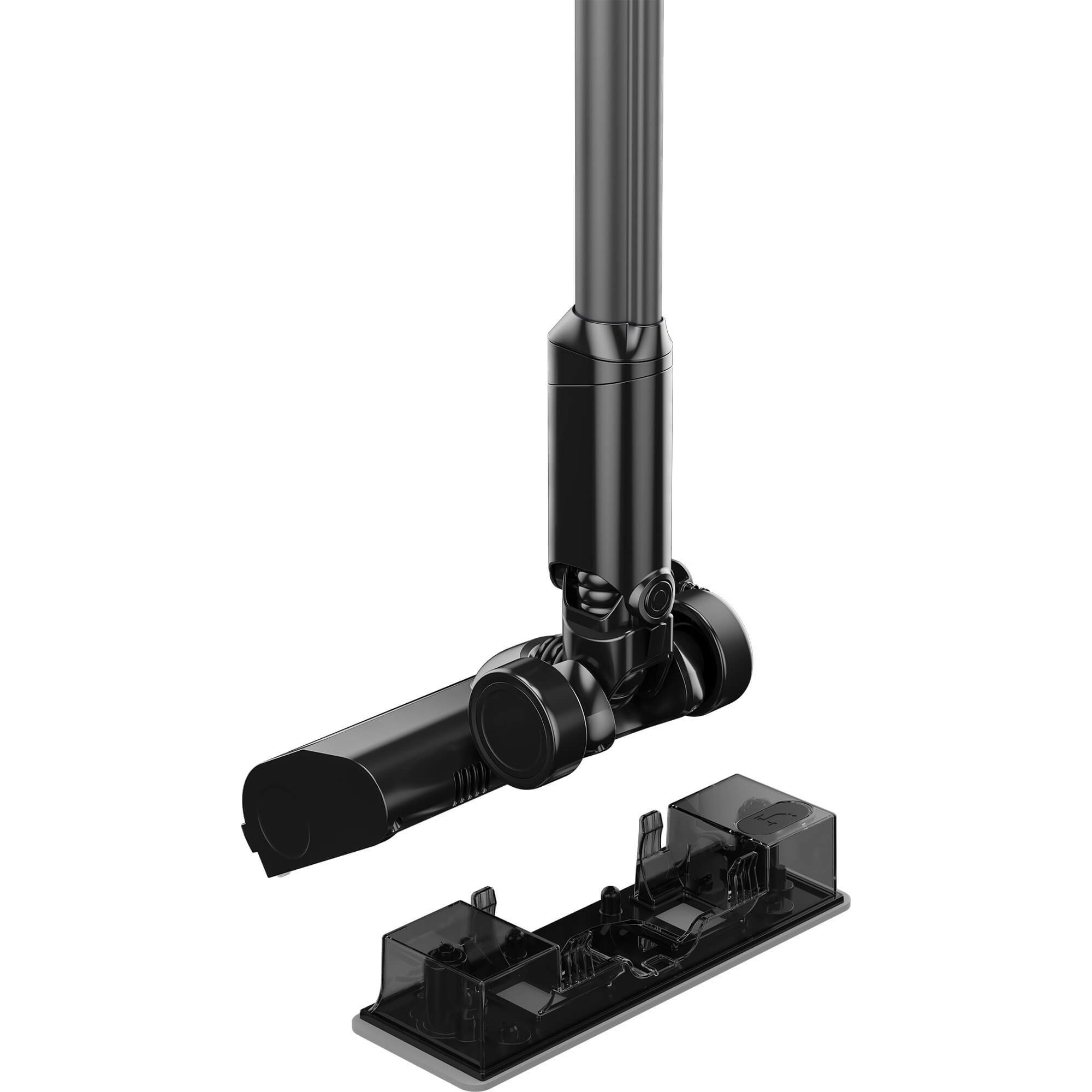 Aspirator vertical 2 in 1 cu mop Beko ErgoClean™ VRT60221VD, 0.5l, 21.6V, 160 W, Filtru Hepa 10, autonomie max 45 min, Albastru/Negru