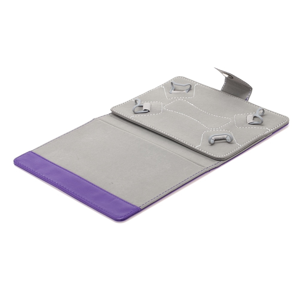 Husa Tableta MRG M-90, Compatibil 7 Inch Model X, Mov, Tip Mapa, Prindere 4 Cleme