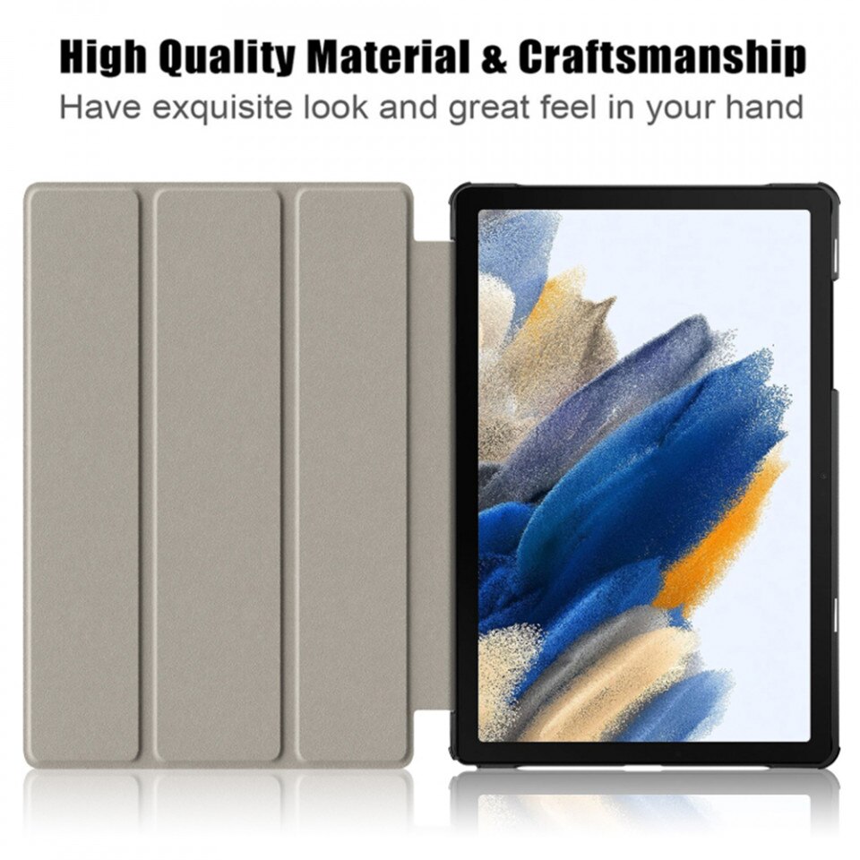 Husa tableta pentru Samsung Galaxy Tab A9 Plus cu suport Multi-Unghi si functie Sleep/Wake, SKYDDAR FoldVision Colour - Urban vibe