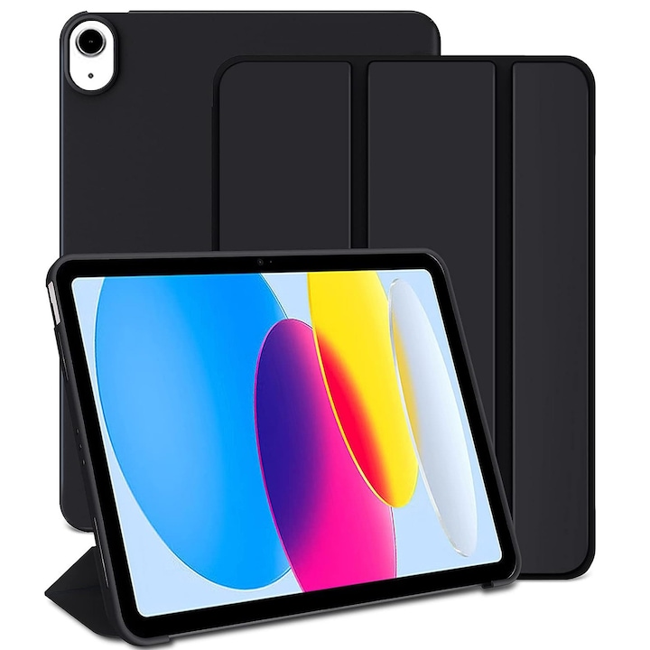 Husa Ultra Slim, Revomag, pentru tableta Apple iPad 10th Gen 10.9″, TPU Smart Cover
