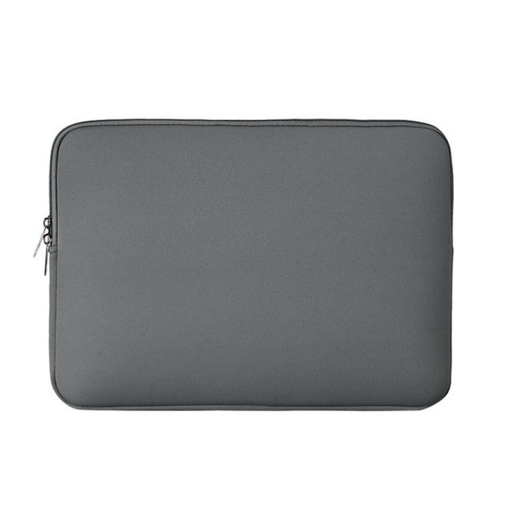 Geantă birou laptop 15,6 inch, impermeabilă, compartiment tabletă, gri închis
