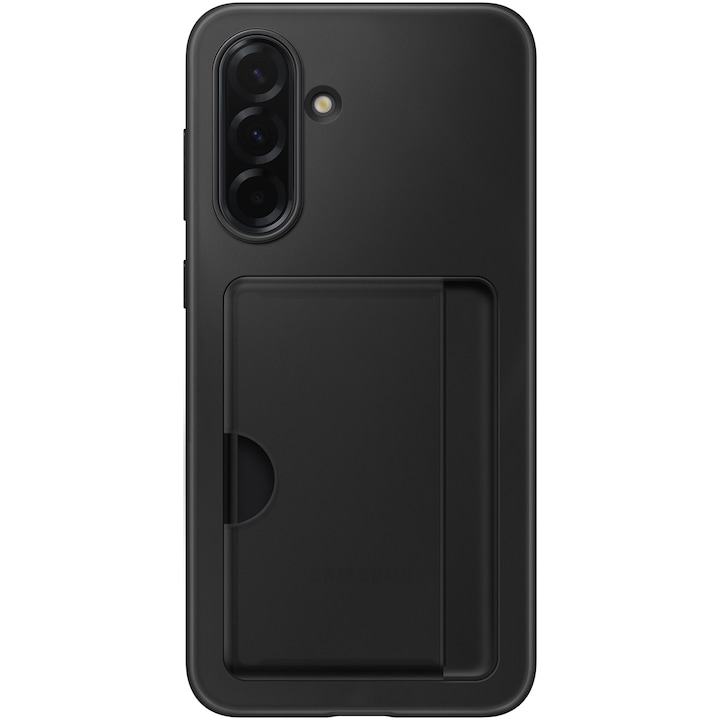 Husa de protectie Samsung Card Slot Case pentru Galaxy A36, Black