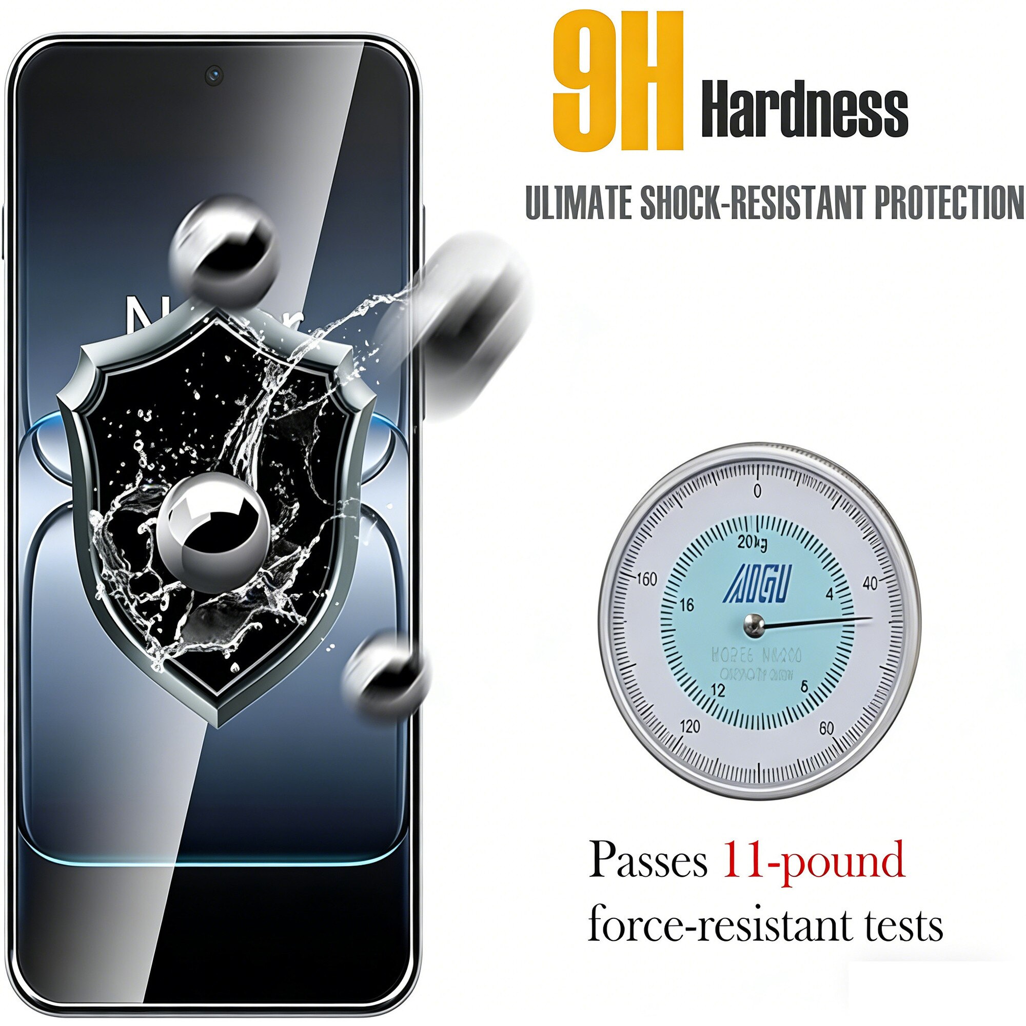 Set 2 Folii Protectie Ecran pentru OnePlus Nord CE5, Sticla Securizata, Transparenta, 9H, Anti-Soc
