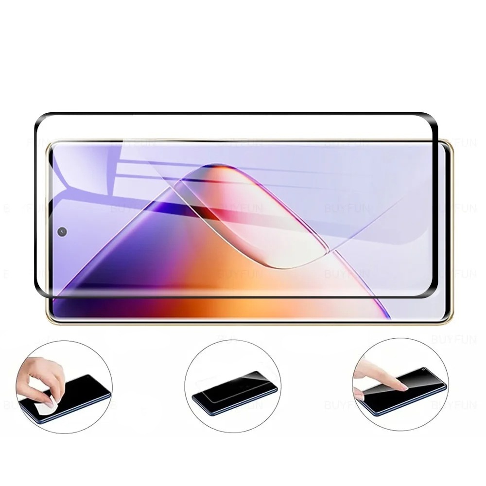 Folie protectie, XGSM, Sticla Temperata, Pentru Infinix Note 40 Pro Plus, 0.3 mm, 9H, Negru