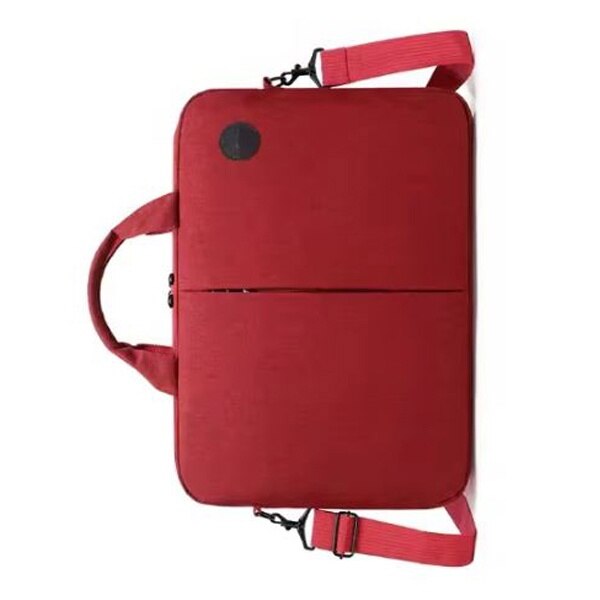 Geanta pentru Laptop 15", Textil, 4 Buzunare, Extensie pentru umar, Rosu