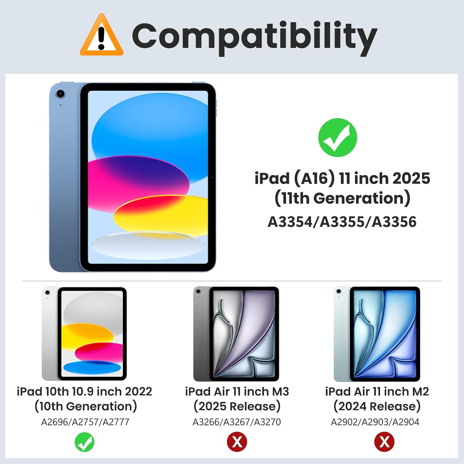 Husa Sigloo pentru tableta iPad 11" (Gen. 11, 2025) / iPad 10.9" (Gen. 10, 2022) – Slim, Tri-Fold Magnetic, Piele Ecologica, model Lazy Cat