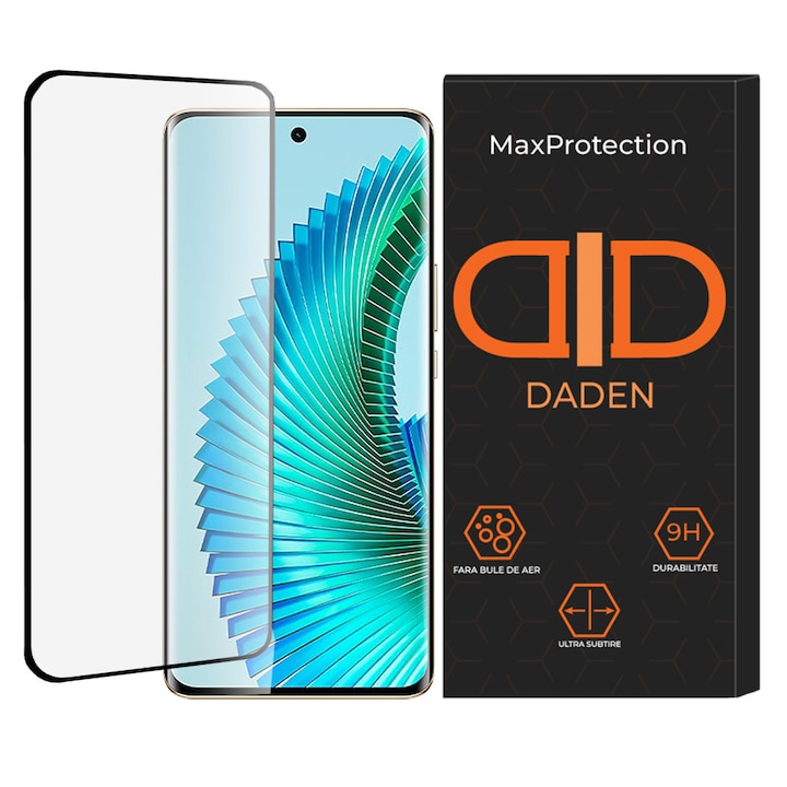Folie de Sticla pentru Honor Magic 7 Lite Daden MaxProtection, Full Cover, Protectie Profesionala, Ultra Rezistenta, Calitate Premium