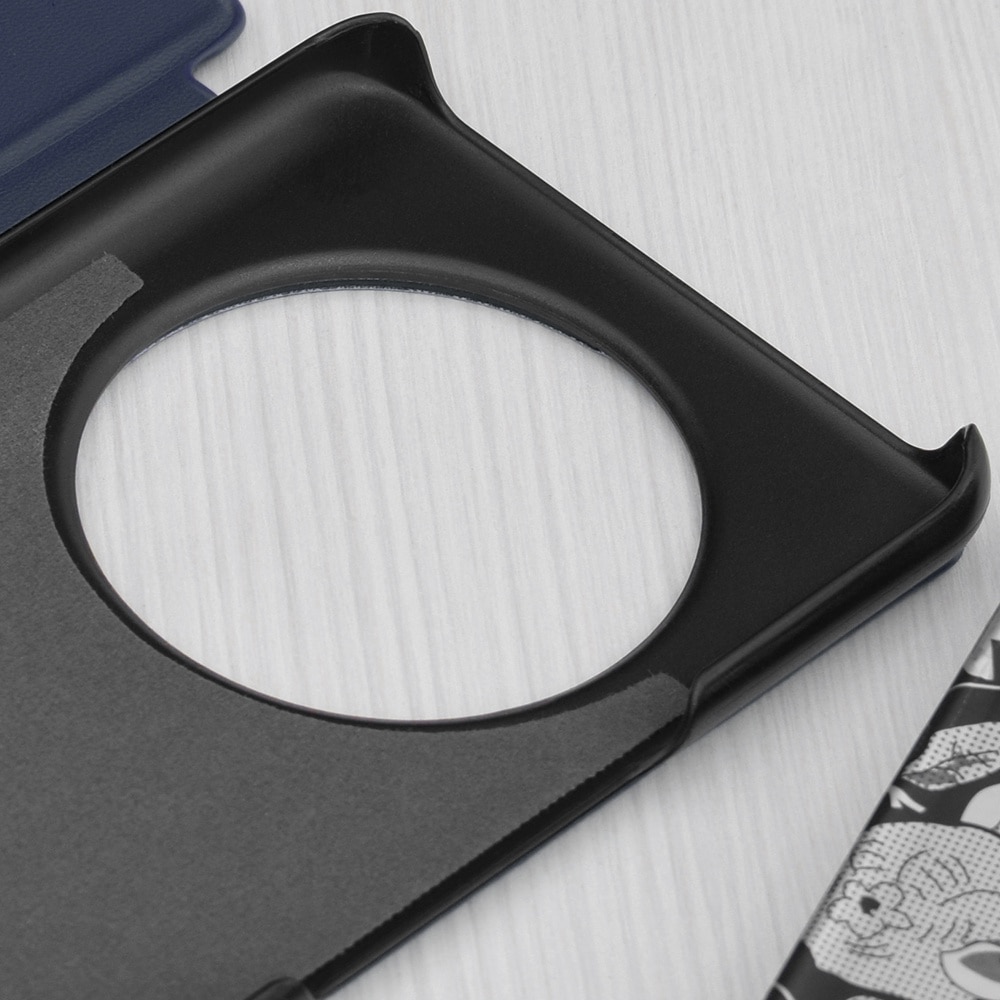 Husa pentru Honor Magic 7 Lite Tip Carte, S-View, Functie de Stand, Calitate Premium, Antisoc, Protectie Sporita, Albastru