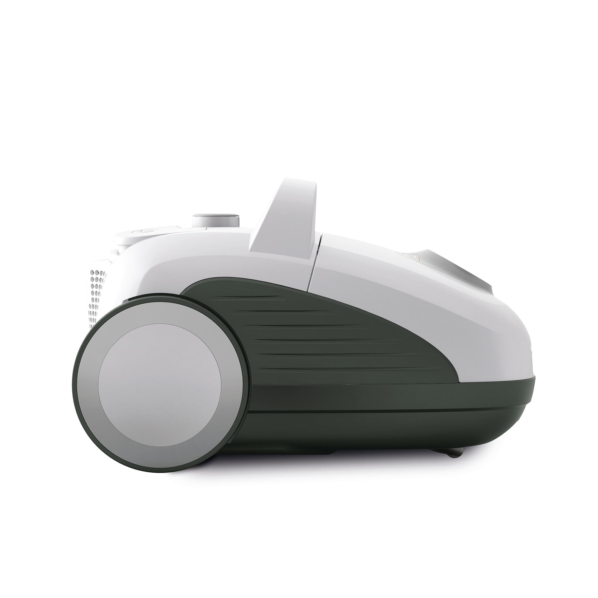 Aspirator cu sac Gorenje VCEA21GLW, 700W, filtru HEPA, capacitate colectare 3L, 3 capete aspirare, perie XpandZone, derulator automat cablu, alb
