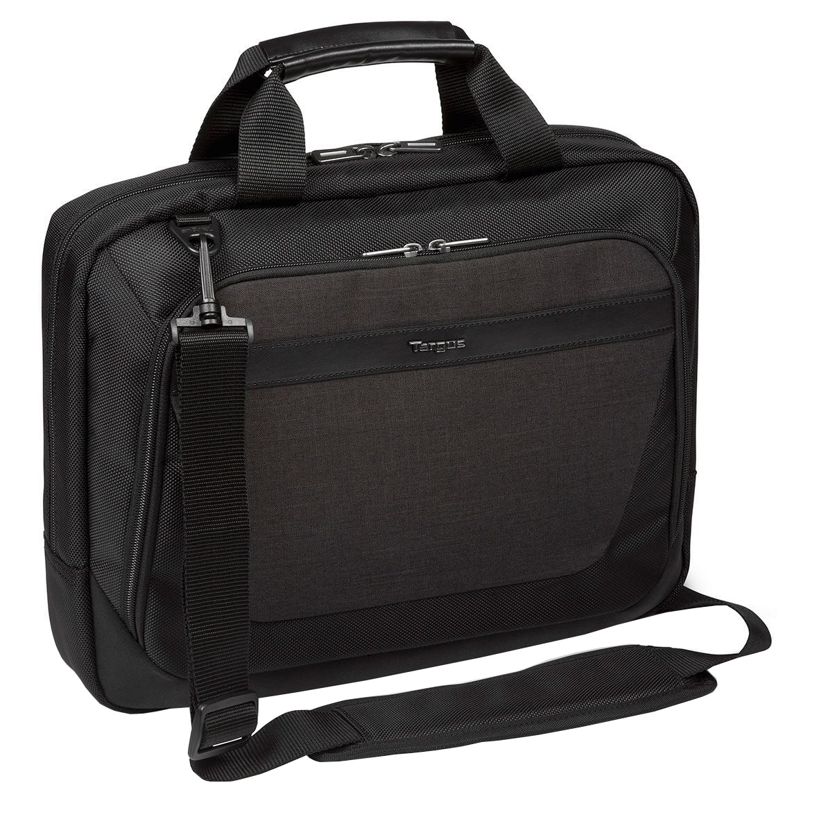 Geanta laptop Targus CitySmart Slimline, 12-14", Black/Gray