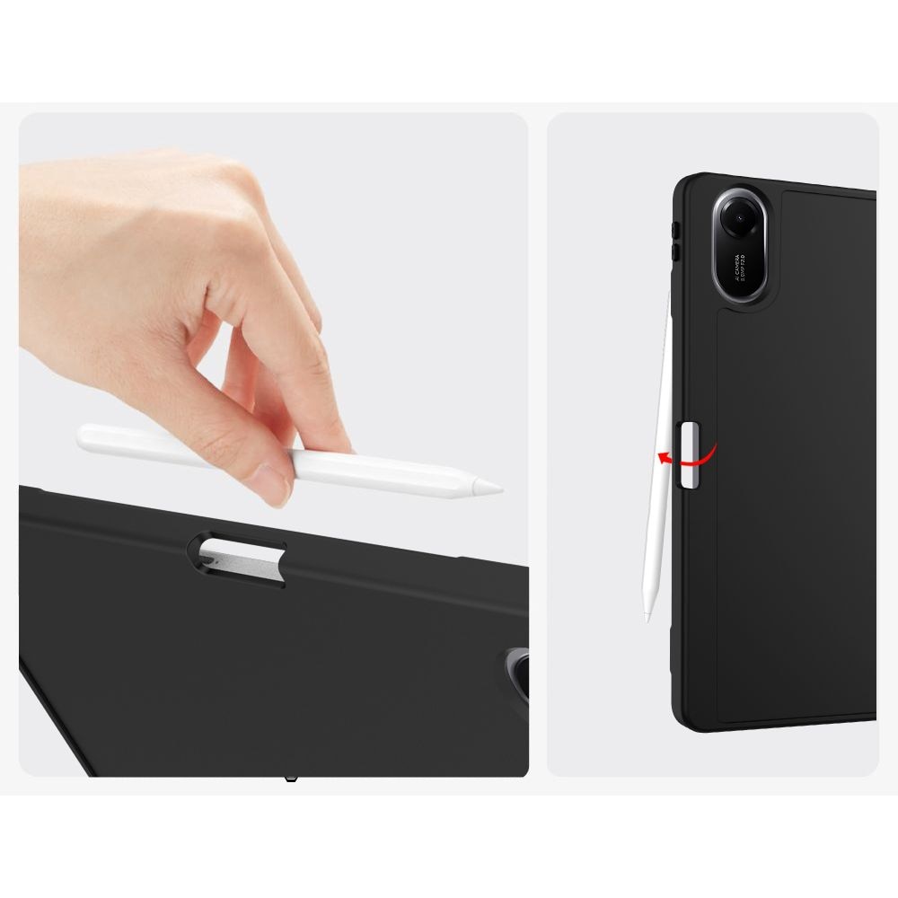 Husa cu tastatura Tech-Protect Smartcase Pen compatibila cu Xiaomi Redmi Pad 2 11inch Black