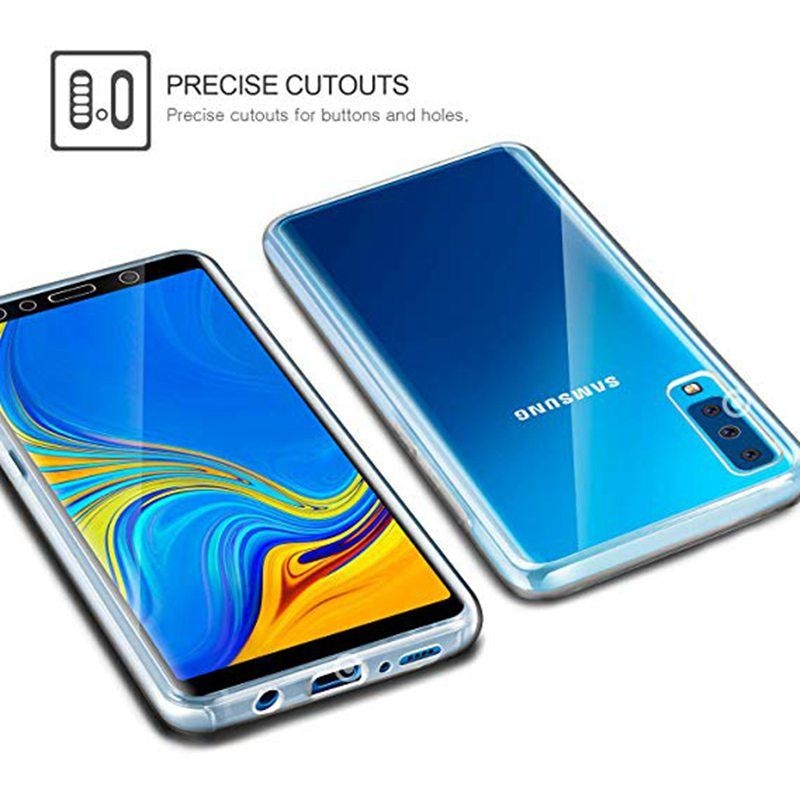 Husa de protectie Flippy 360 grade, PC, TPU cu Folie policarbonat, pentru Apple iPhone 13, Transparent