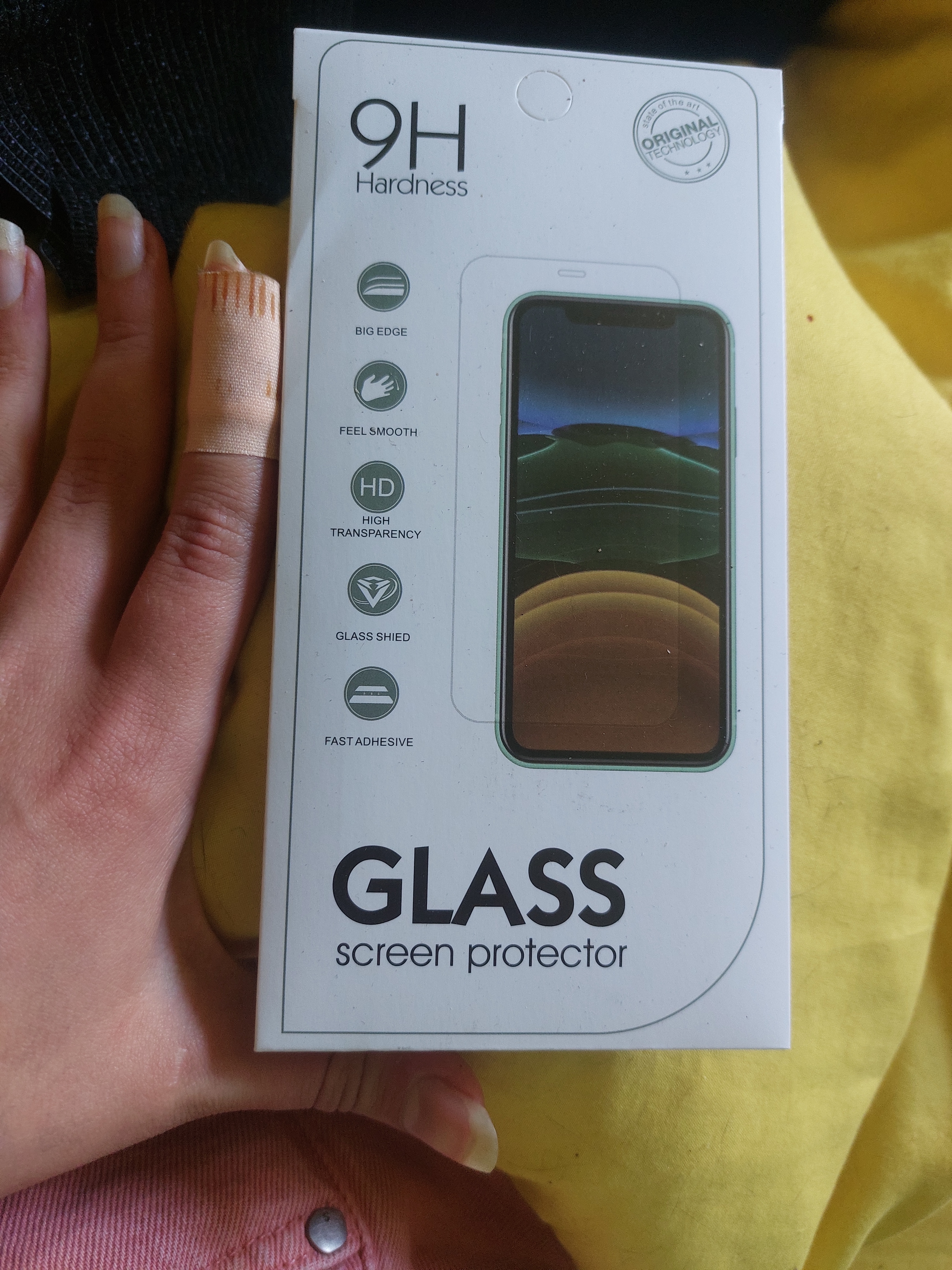 Folie sticla compatibila cu Samsung Galaxy A52, 0.33mm, 9H, 2.5D, Transparent