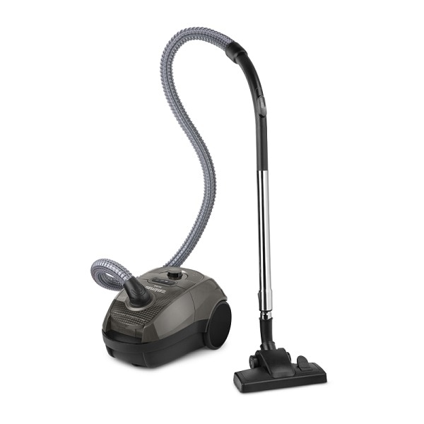 Aspirator cu sac, Zelmer, ZVC334, 650W, Hepa 12, Capacitate sac 3L, Gri