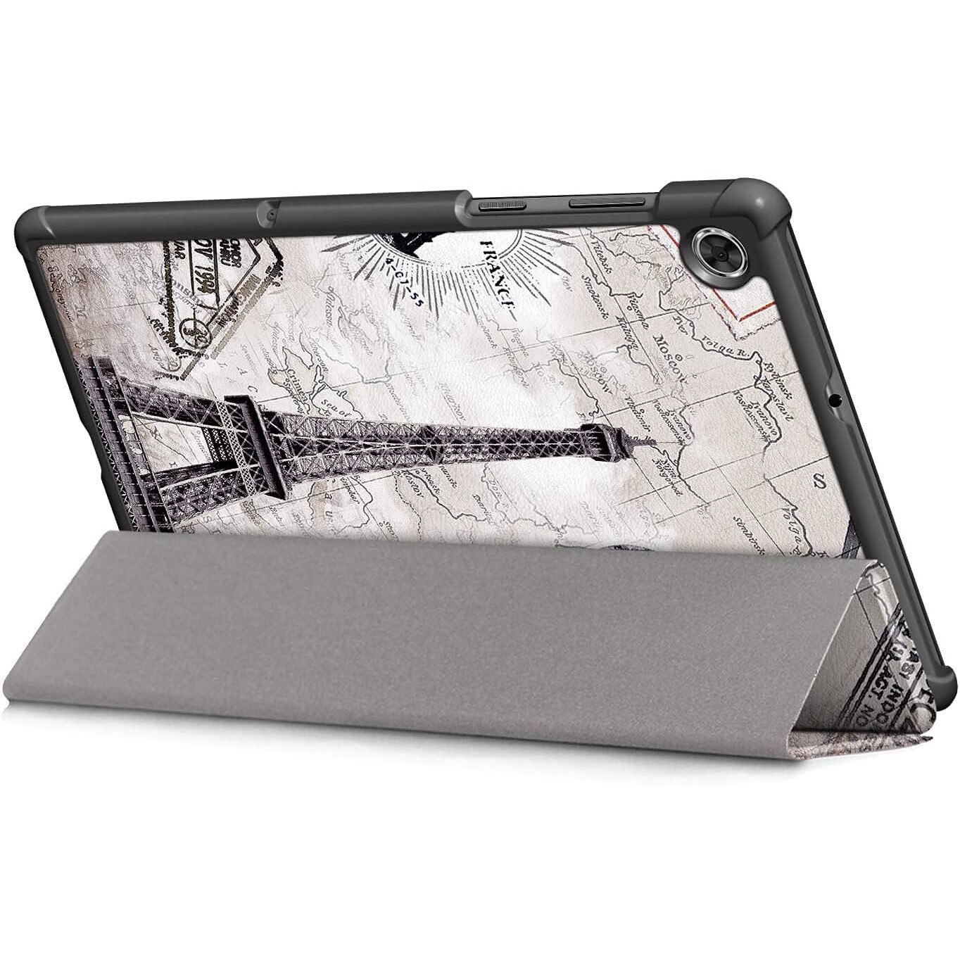 Husa Slim Sigloo, Smart Cover, Trifold, pentru Lenovo Tab M10 Plus 10.6 inch (3rd gen) TB-125F, TB-128F, model Paris