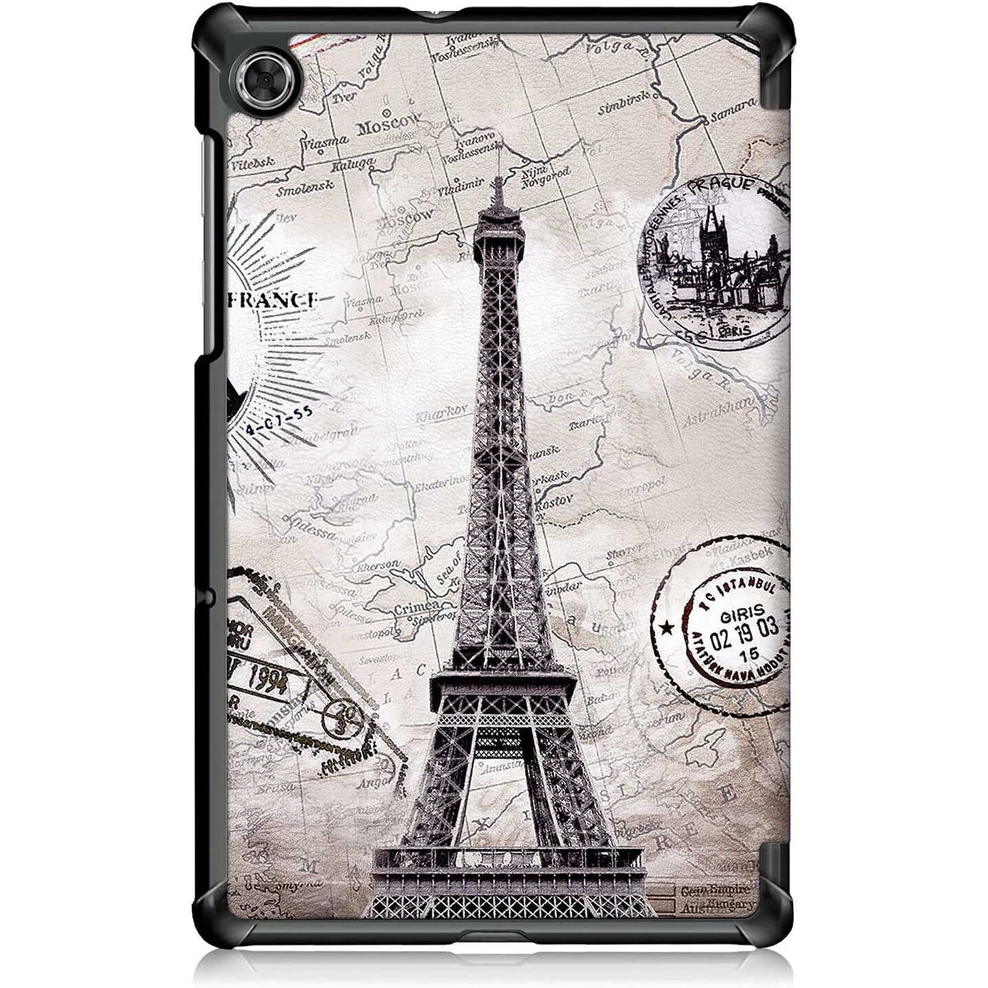 Husa Slim Sigloo, Smart Cover, Trifold, pentru Lenovo Tab M10 Plus 10.6 inch (3rd gen) TB-125F, TB-128F, model Paris