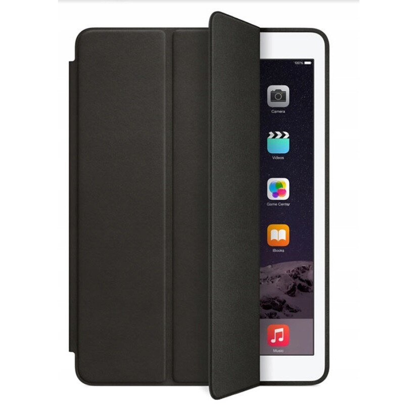 Husa tableta EtuiTab pentru Apple iPad Air 1, ecologica, cu functie suport, acces usor la butoane, culoare neagra