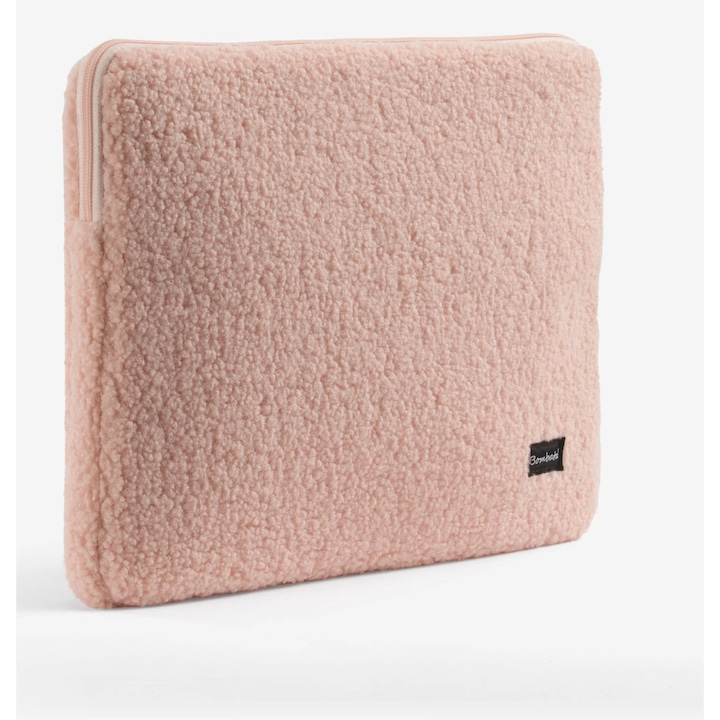 Husă laptop Bombata Sleeve Teddy 15 -16 inch, Roz