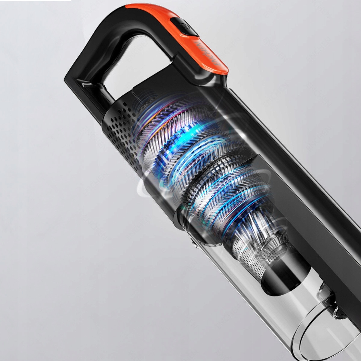 Aspirator Vertical 2 In 1 Cu Accesorii, Enchen, V3, Putere 650 W, Putere De Aspiratie 18 Kpa, Capacitate Recipient 1, 2 L, Calitate Inalta A Executiei, Negru
