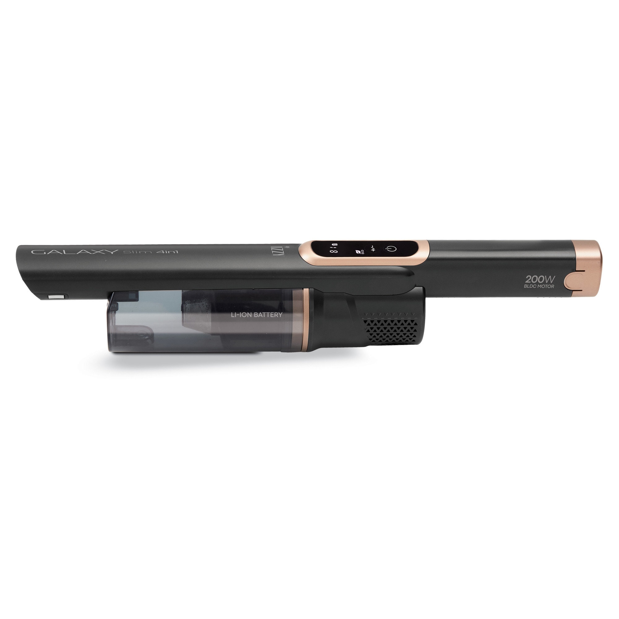 Aspirator de mana G7 14.8V, 2200mAh, Slim 4in1, Matura de mana si Stick, Motor BLDC de 200 W, Autonomie: 35 minute, Capacitate: 500 ml si filtru HEPA detasabil si lavabil